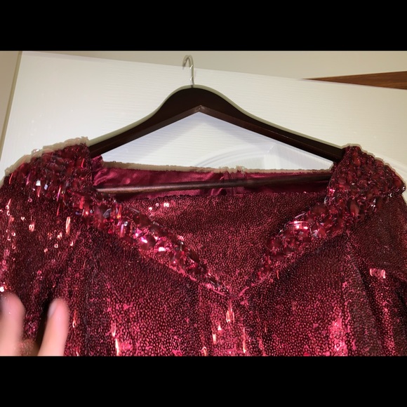 Tiffany designs sequinned ball gown. - Picture 6 of 7